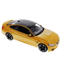 Imagine Masina cu telecomanda BMW M4 galben cu scara 1 la 14