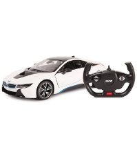 Imagine Masina cu telecomanda BMW I8 alb scara 1 la 14