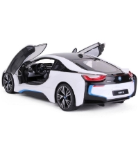 Imagine Masina cu telecomanda BMW I8 alb scara 1 la 14