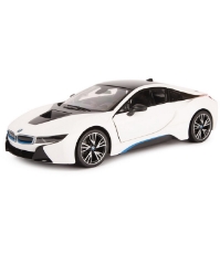 Imagine Masina cu telecomanda BMW I8 alb scara 1 la 14