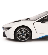 Imagine Masina cu telecomanda BMW I8 alb scara 1 la 14