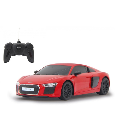 Imagine Masina cu telecomanda Audi R8 rosu cu scara 1 la 24