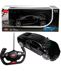 Imagine Masina cu telecomanda Bugatti Chiron negru scara 1 la 14