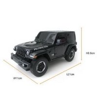 Imagine Masina cu telecomanda Jeep Wrangler Jl negru scara 1 la 24