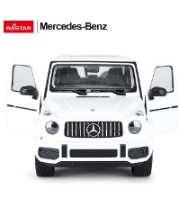 Imagine Masina cu telecomanda Mercedes-Benz G63 alb scara 1 la 14