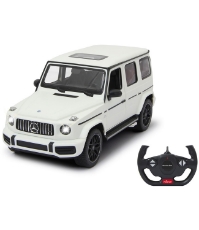 Imagine Masina cu telecomanda Mercedes-Benz G63 alb scara 1 la 14