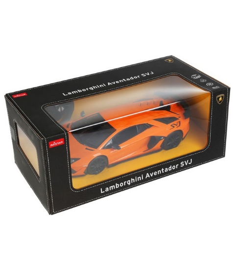 Imagine Masina cu telecomanda Aventador SVJ portocaliu scara 1 la 14