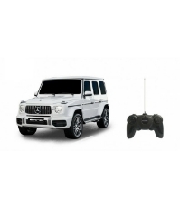 Imagine Masina cu telecomanda Mercedes-Benz G63 alb scara 1 la 24