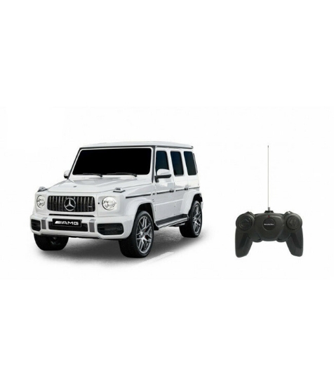 Imagine Masina cu telecomanda Mercedes-Benz G63 alb scara 1 la 24