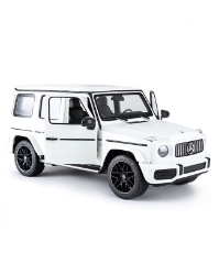 Imagine Masina cu telecomanda Mercedes-Benz G63 alb scara 1 la 24