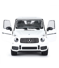 Imagine Masina cu telecomanda Mercedes-Benz G63 alb scara 1 la 24