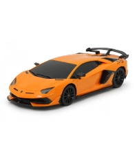 Imagine Masina cu telecomanda Lamborghini Aventador SVJ portocaliu cu scara 1 la 24