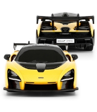 Imagine Masina cu telecomanda Mclaren Senna galben cu scara 1 la 24