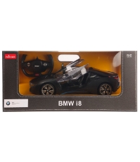 Imagine Masina cu telecomanda BMW I8 negru scara 1 la 14