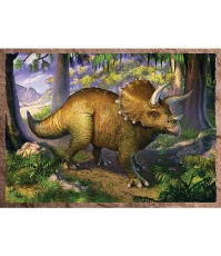 Imagine Puzzle Trefl 4 in 1 Dinozaurii interesanti