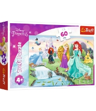 Imagine Puzzle Trefl 60 Disney Princess - Intalneste Printesa