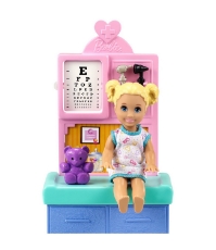 Imagine Barbie Cariere set cu papusa Doctor pediatru satena
