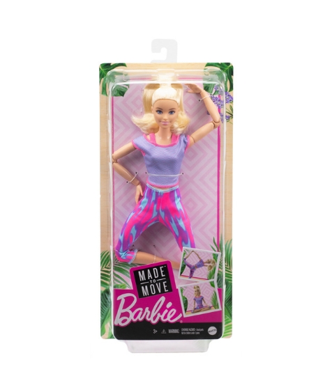 Imagine Papusa Barbie Made to Move blonda