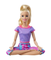 Imagine Papusa Barbie Made to Move blonda