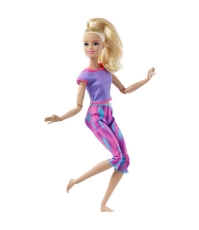 Imagine Papusa Barbie Made to Move blonda