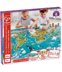 Imagine Puzzle 2-In-1 Turul Lumii