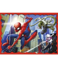 Imagine Puzzle Trefl 4 in 1 Spiderman