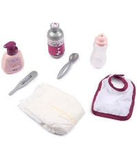 Imagine Gentuta de infasat pentru papusa Baby Nurse Changing Bag cu accesorii