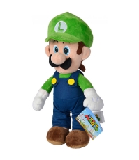 Imagine Jucarie de plus Super Mario, Luigi 30 cm