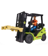 Imagine Stivuitor Clark S25 Forklift cu figurina si accesorii