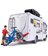 Imagine Rulota Camper Hymer Camping Van Class B cu figurina si accesorii