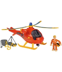 Imagine Elicopter Fireman Sam Wallaby cu figurina si accesorii