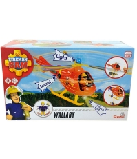 Imagine Elicopter Fireman Sam Wallaby cu figurina si accesorii