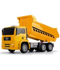 Imagine Set Construction Twin Pack camion basculant MAN si buldozer Liebherr L566 Xpower
