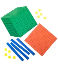 Imagine Set matematic - Modele in baza 10 (131 piese)