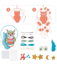 Imagine Set DIY, Dreamcatcher cu sclipici
