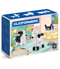Imagine Set de construit Clicformers-Animale prietenoase, 79 piese