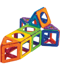 Imagine Set magnetic de construit- Magformers Basic Plus, 26 piese