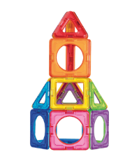 Imagine Set magnetic de construit- Magformers Basic Plus, 26 piese