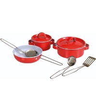 Imagine Set vase metalice rosii