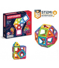 Imagine Set magnetic de construit- Magformers, 30 piese