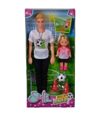 Imagine Papusa Evi set de fotbal