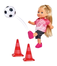 Imagine Papusa Evi set de fotbal