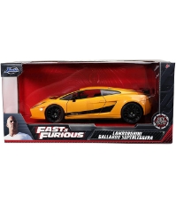 Imagine Fast and Fourious Lamborghini Gallardo scara 1:24