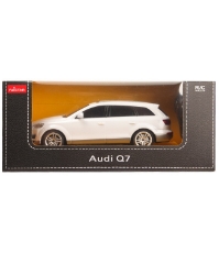 Imagine Masina cu telecomanda Audi Q7 alb scara 1 la 24
