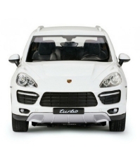 Imagine Masina cu telecomanda Porsche Cayenne turbo alb cu scara 1 la 14