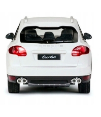 Imagine Masina cu telecomanda Porsche Cayenne turbo alb cu scara 1 la 14