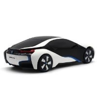 Imagine Masina cu telecomanda BMW I8 alba scara 1 la 24