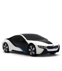 Imagine Masina cu telecomanda BMW I8 alba scara 1 la 24