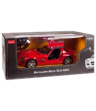 Imagine Masina cu telecomanda Mercedes-Benz SLS rosu scara 1 la 14