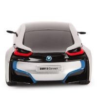 Imagine Masina cu telecomanda BMW I8 argintie scara 1 la 24